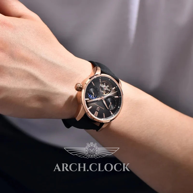 Годинник Pagani Design PD-YS021 Black-Gold, фото 4
