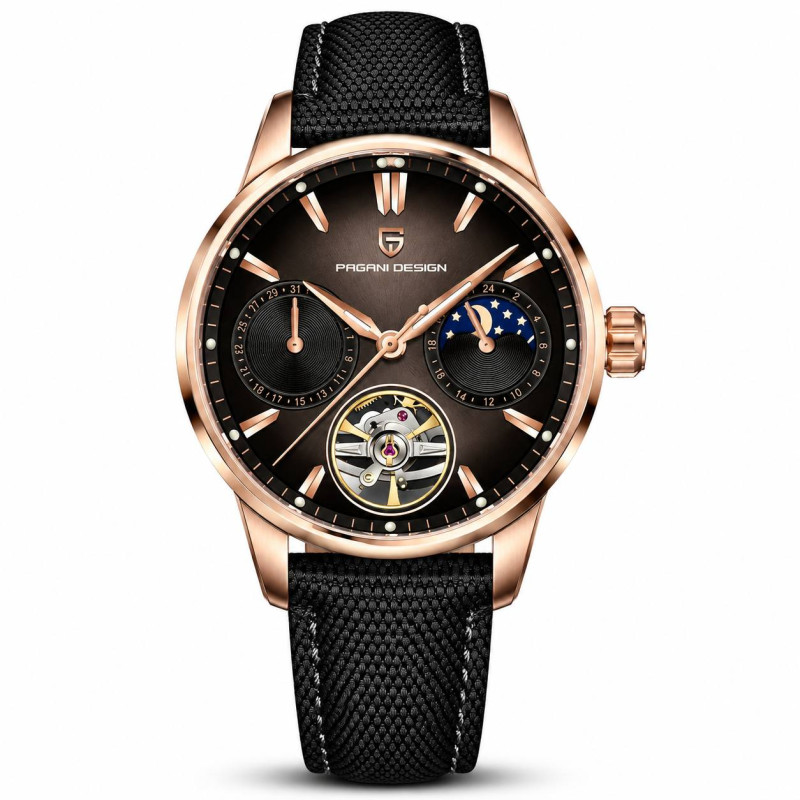 Годинник Pagani Design PD-YS021 Black-Gold, фото 1