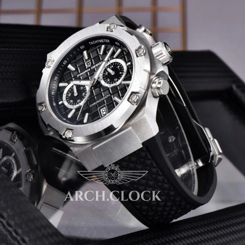 Pagani Design PD-YS032 Silver-White-Black Rubber