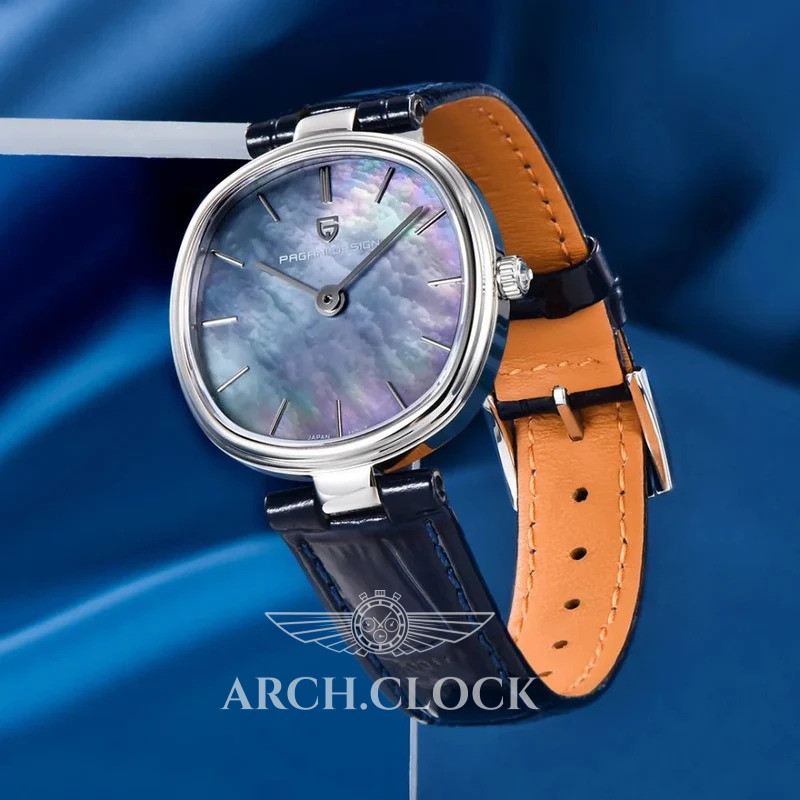 Часы Pagani Design PD-1825 Silver-Blue Leather, фото 4