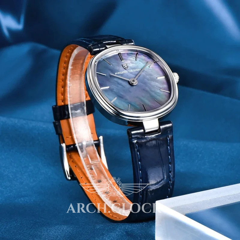Часы Pagani Design PD-1825 Silver-Blue Leather, фото 2