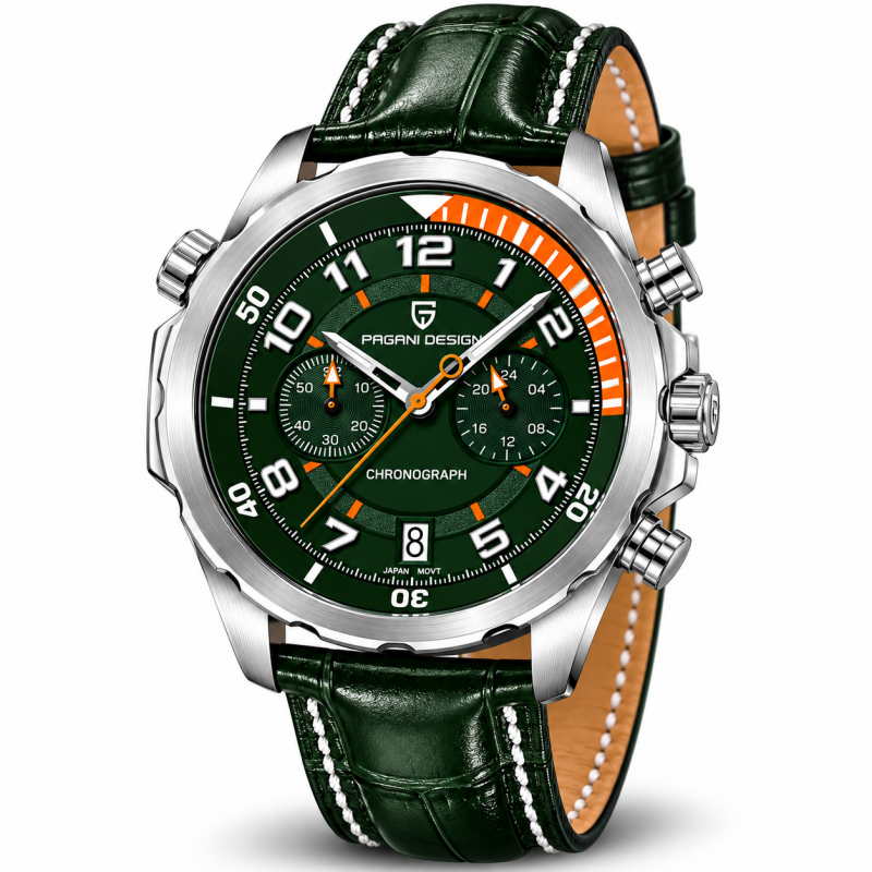 Часы Pagani Design PD-1811 Green-Silver, фото 1