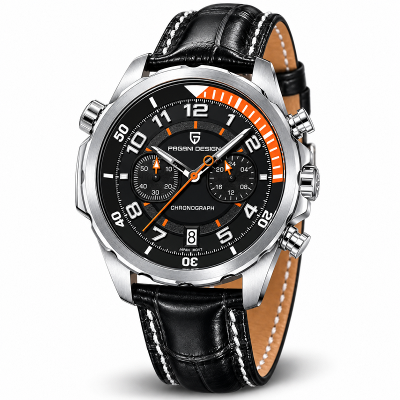 Годинник Pagani Design PD-1811 Black-Silver, фото 1