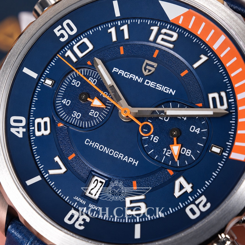Годинник Pagani Design PD-1811 Blue-Silver, фото 4