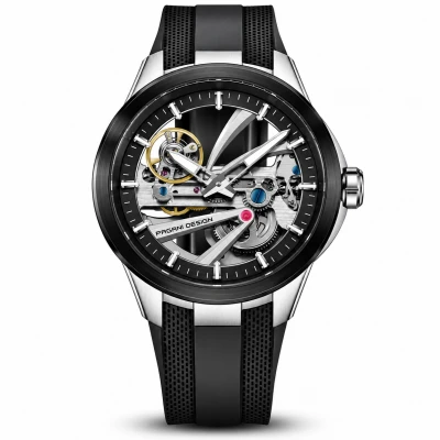 Pagani Design PD-YS030 Silver-Black Rubber