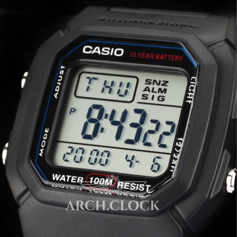 Часы Casio W-800H-1A, фото 4