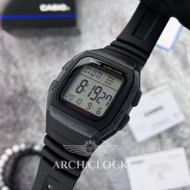 Годинник Casio W-96H-1B, фото 6