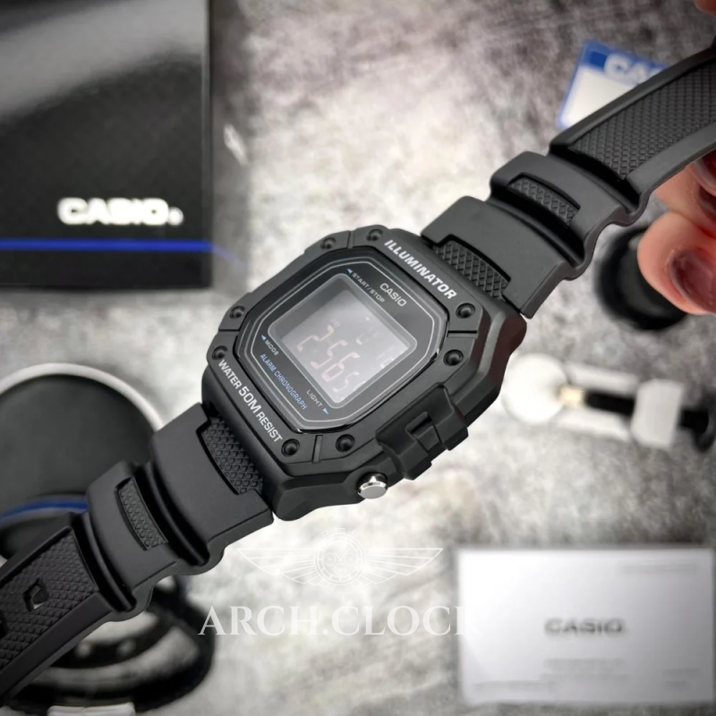 Годинник Casio W-218H-1B, фото 6