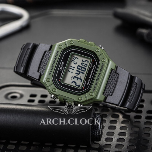 Casio W-218H-3A