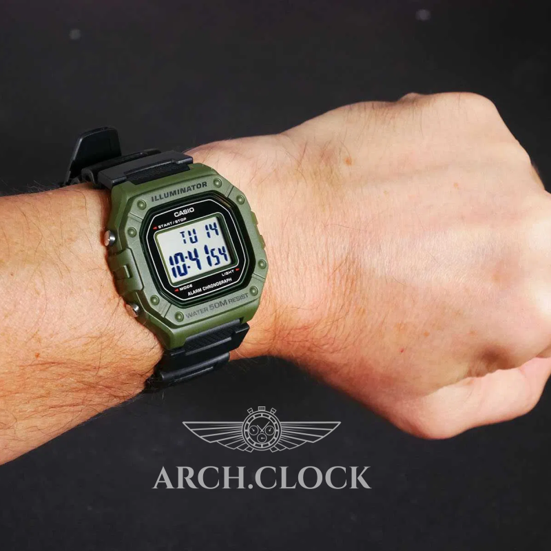 Годинник Casio W-218H-3A, фото 5