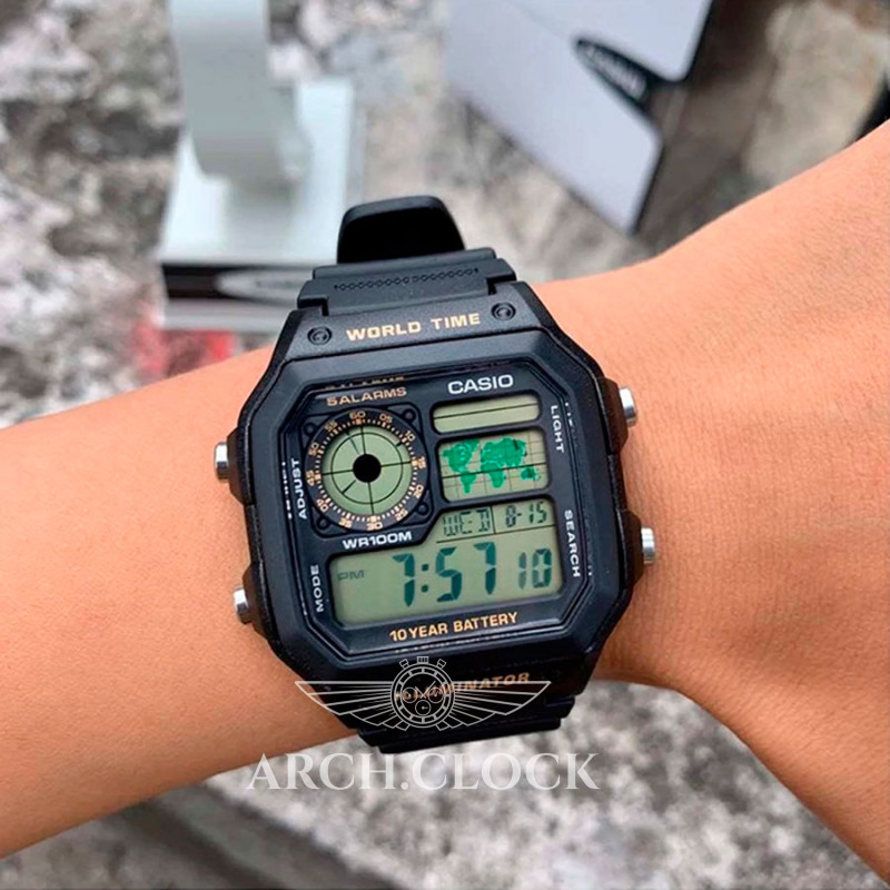 Годинник Casio AE-1200WH-1B, фото 6
