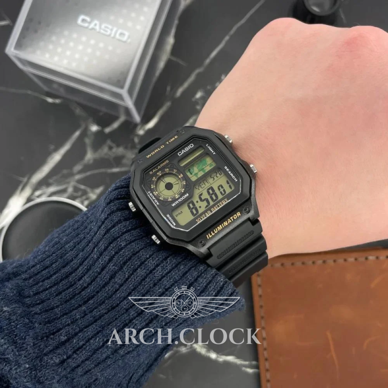 Годинник Casio AE-1200WH-1B, фото 10