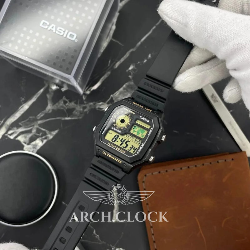 Годинник Casio AE-1200WH-1B, фото 4