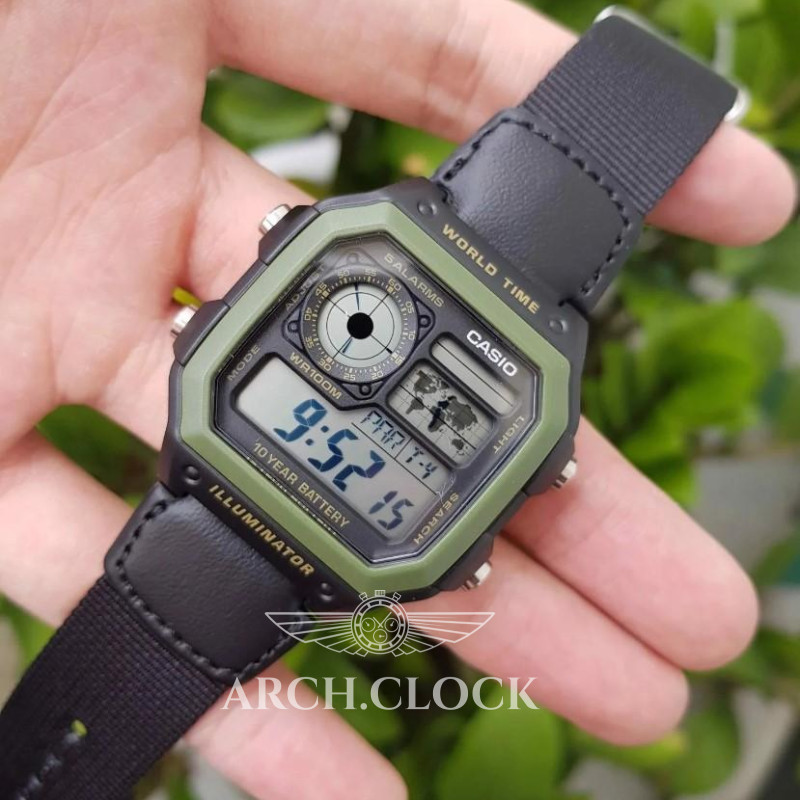 Годинник Casio AE-1200WHB-1B, фото 2