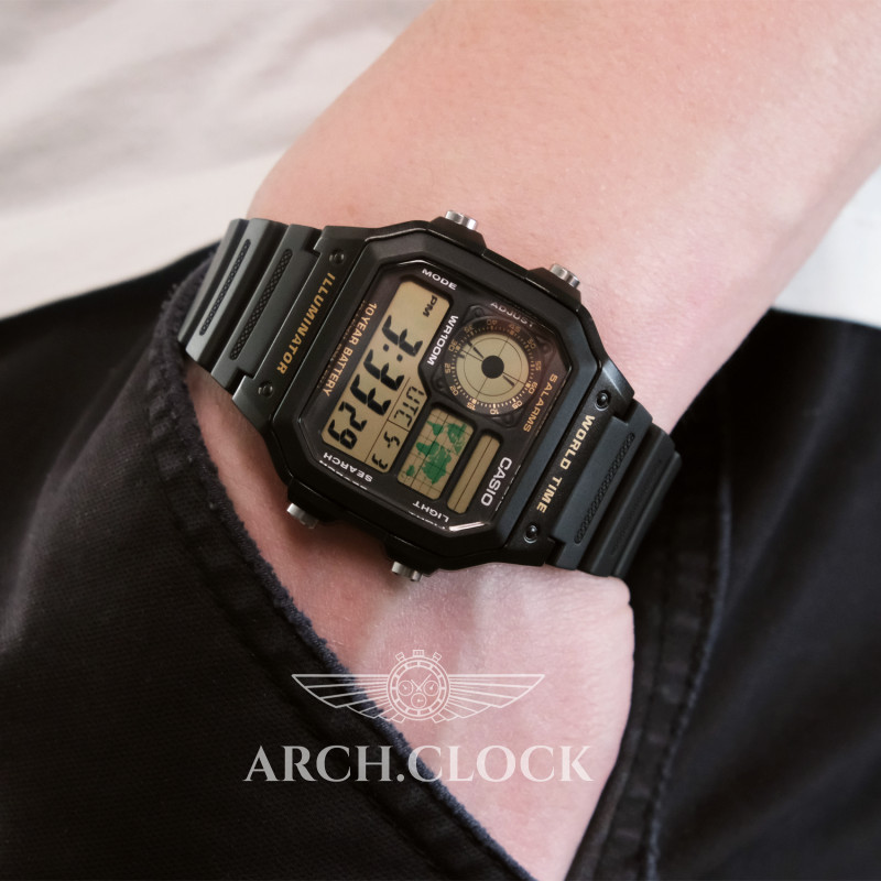 Годинник Casio AE-1200WHB-1B, фото 5