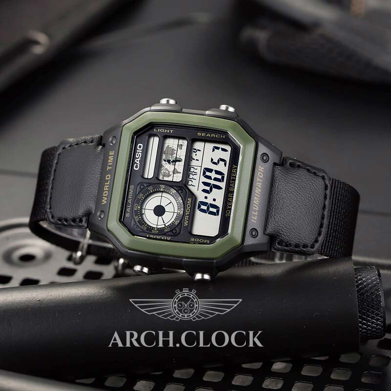 Годинник Casio AE-1200WHB-1B, фото 3