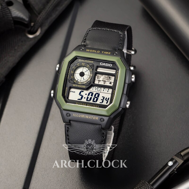 Годинник Casio AE-1200WHB-1B, фото 8