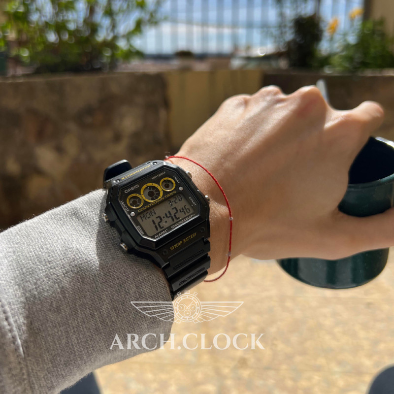 Годинник Casio AE-1300WH-1A, фото 7