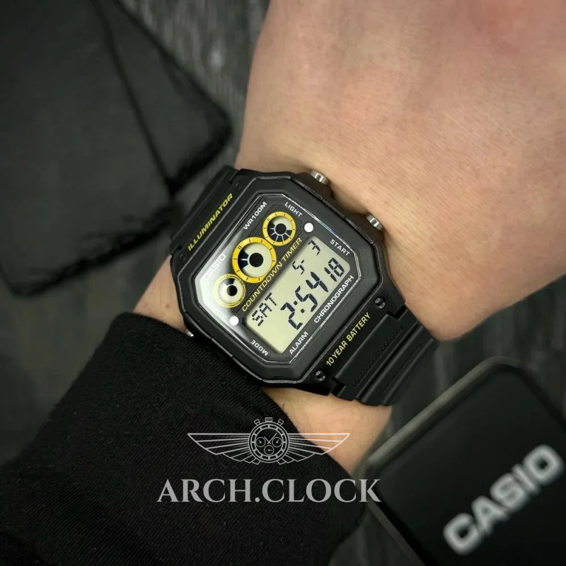 Годинник Casio AE-1300WH-1A, фото 5