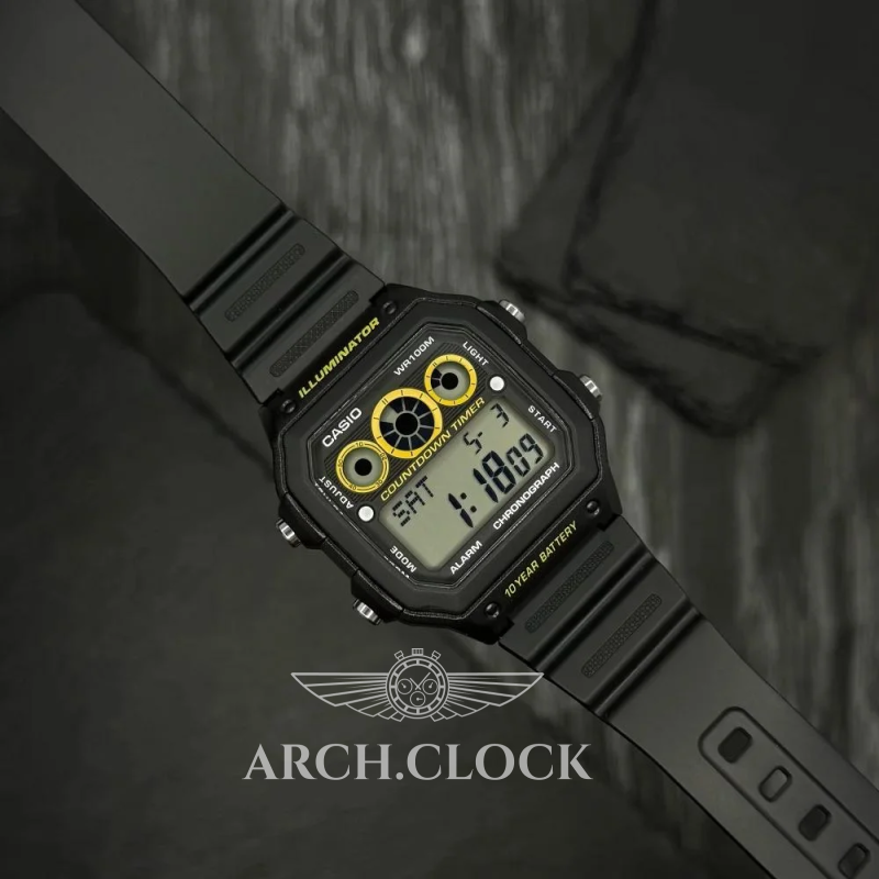 Годинник Casio AE-1300WH-1A, фото 4