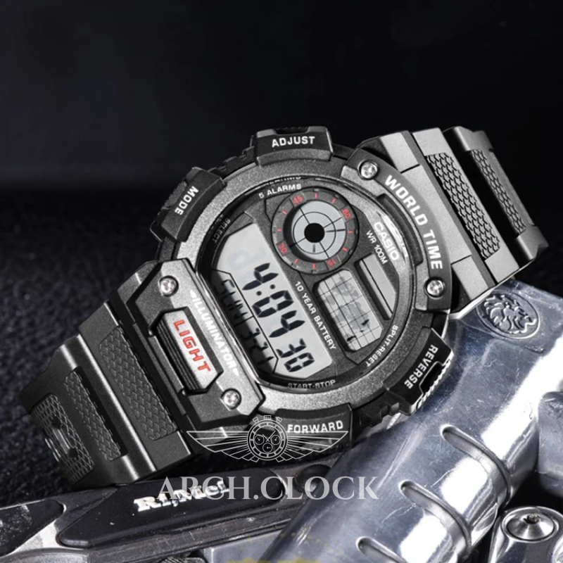 Годинник Casio AE-1400WH-1A, фото 4