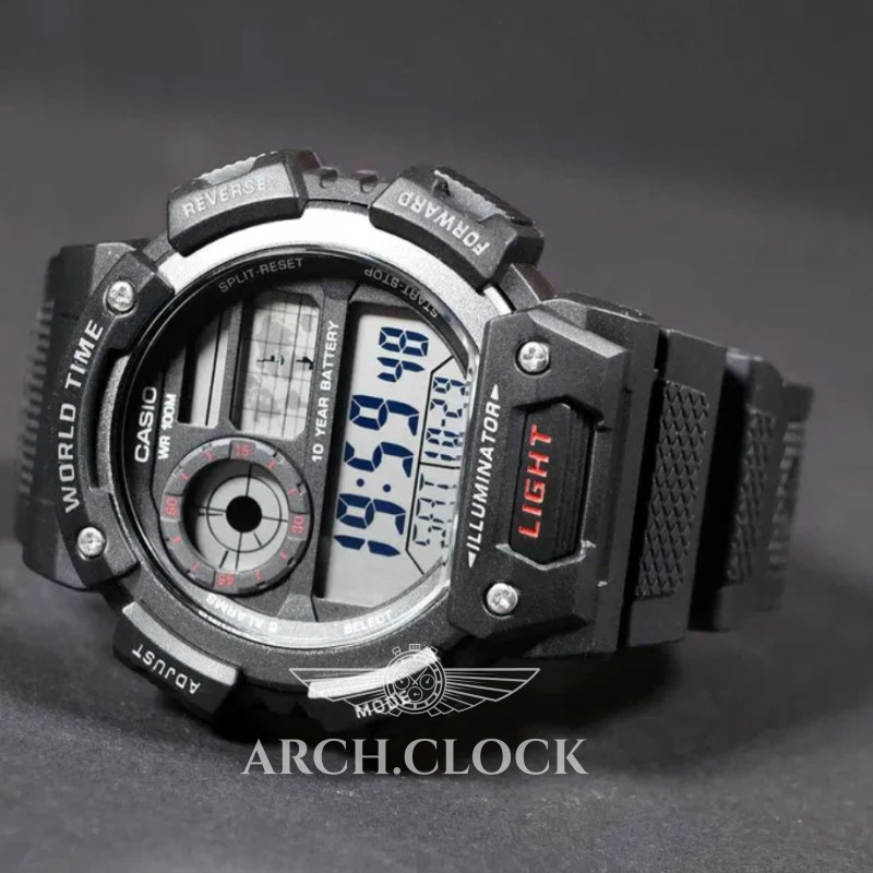 Годинник Casio AE-1400WH-1A, фото 5
