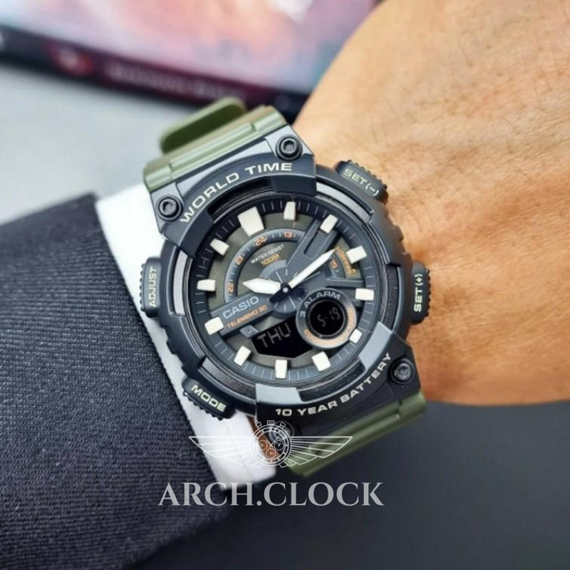 Годинник Casio AEQ-110W-3A, фото 8