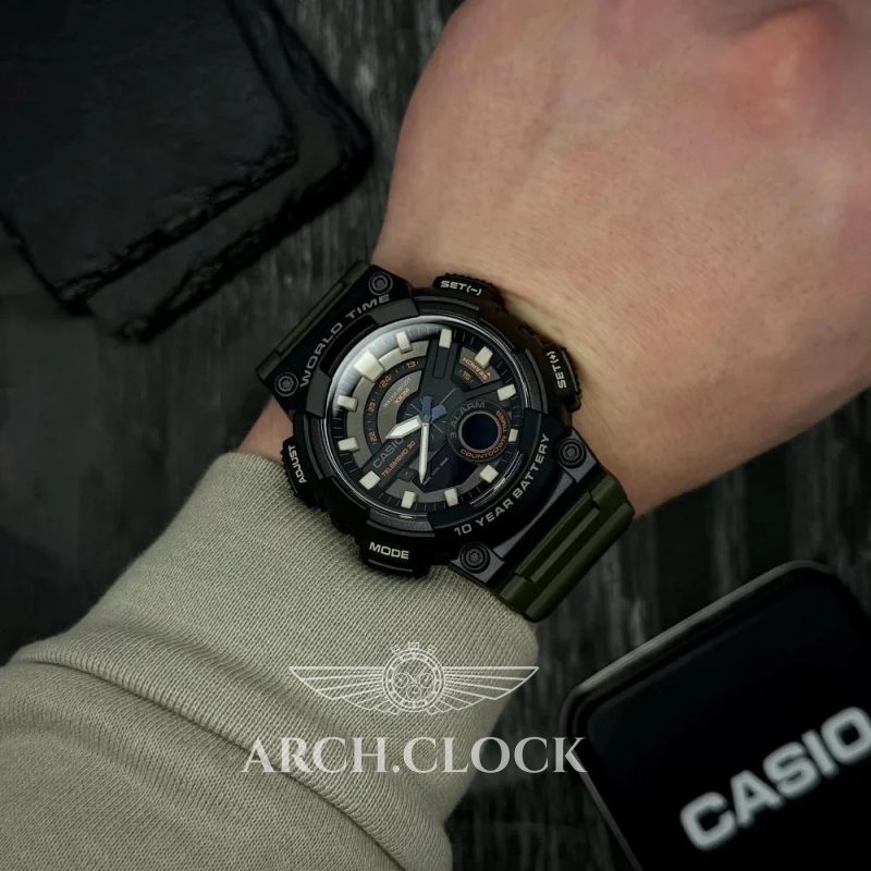 Годинник Casio AEQ-110W-3A, фото 7