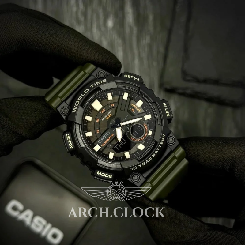 Годинник Casio AEQ-110W-3A, фото 6