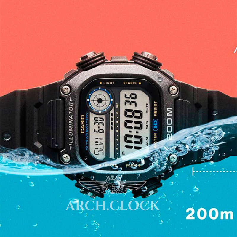 Годинник Casio DW-291HX-1A, фото 2