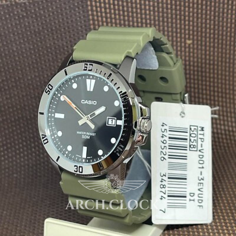 Годинник Casio MTP-VD01-3E, фото 3