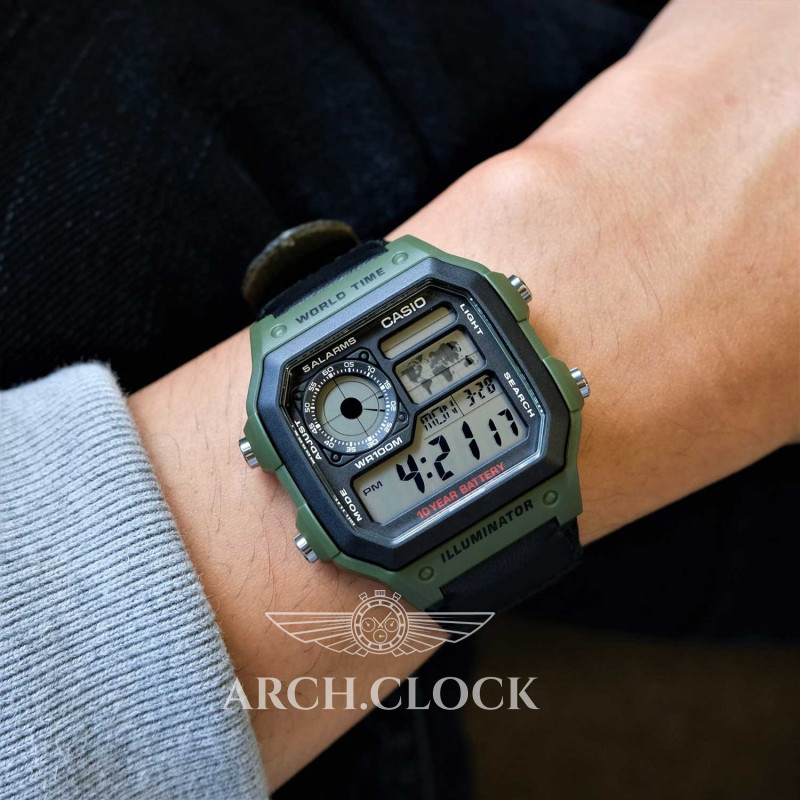 Часы Casio AE-1200WHB-3B, фото 10