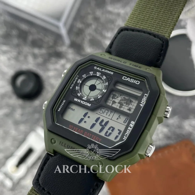Часы Casio AE-1200WHB-3B, фото 7