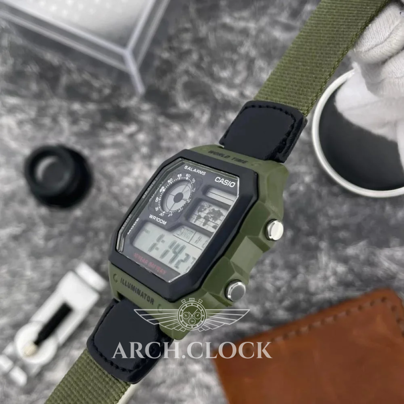 Часы Casio AE-1200WHB-3B, фото 6