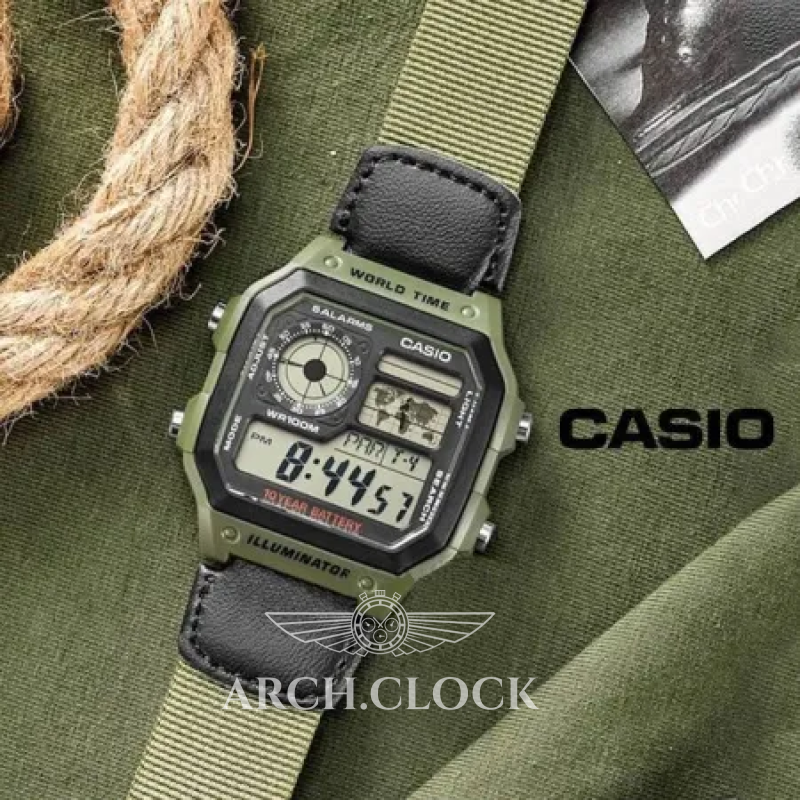 Часы Casio AE-1200WHB-3B, фото 5