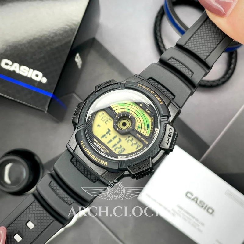 Годинник Casio AE-1100W-1B, фото 2