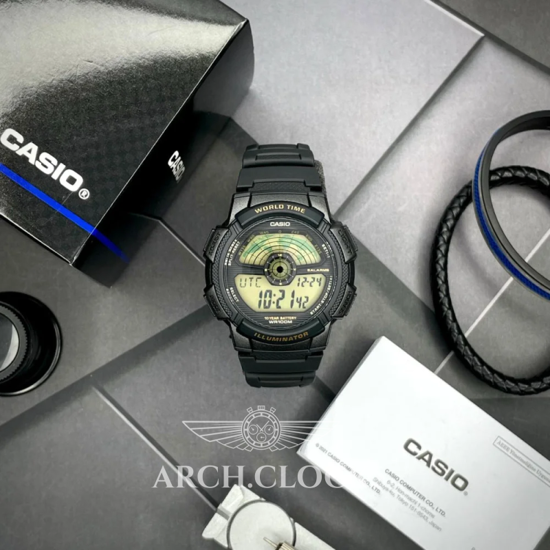 Годинник Casio AE-1100W-1B, фото 6