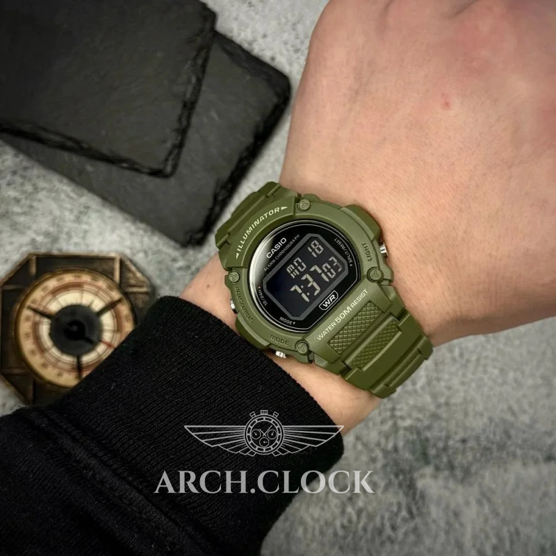 Годинник Casio W-219HC-3B, фото 8