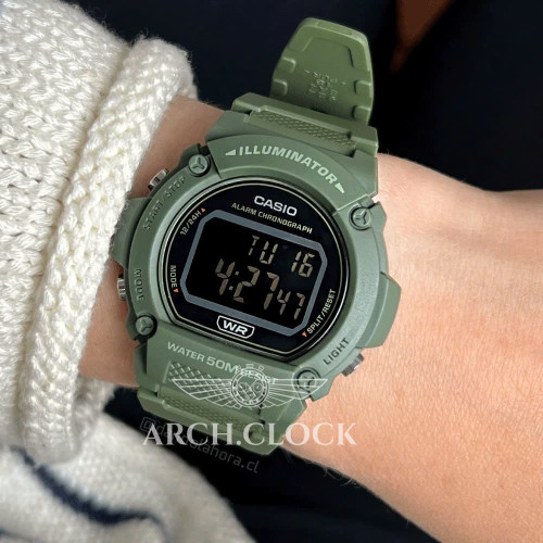 Casio W-219HC-3B