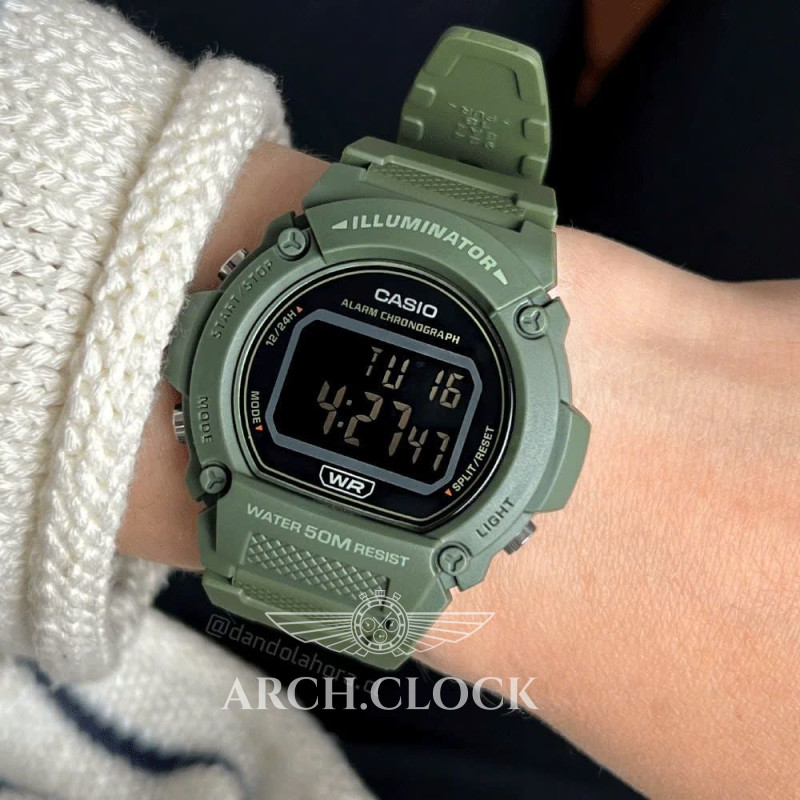 Годинник Casio W-219HC-3B, фото 10