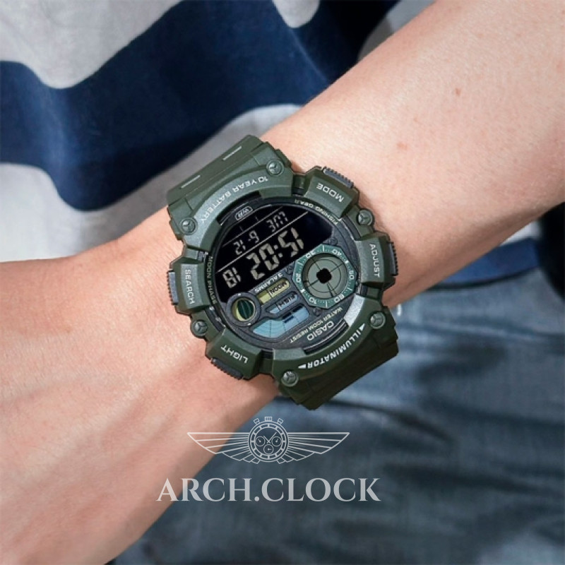 Годинник Casio WS-1500H-3B, фото 7