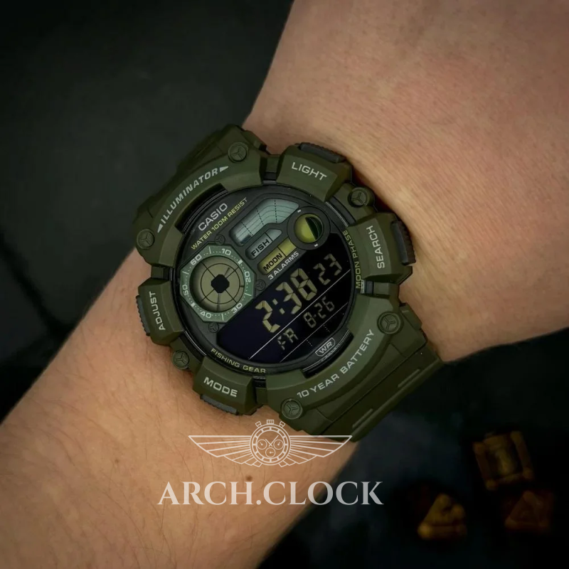 Годинник Casio WS-1500H-3B, фото 8