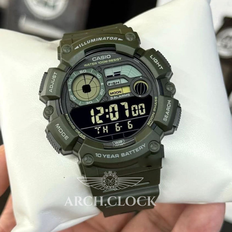 Годинник Casio WS-1500H-3B, фото 2