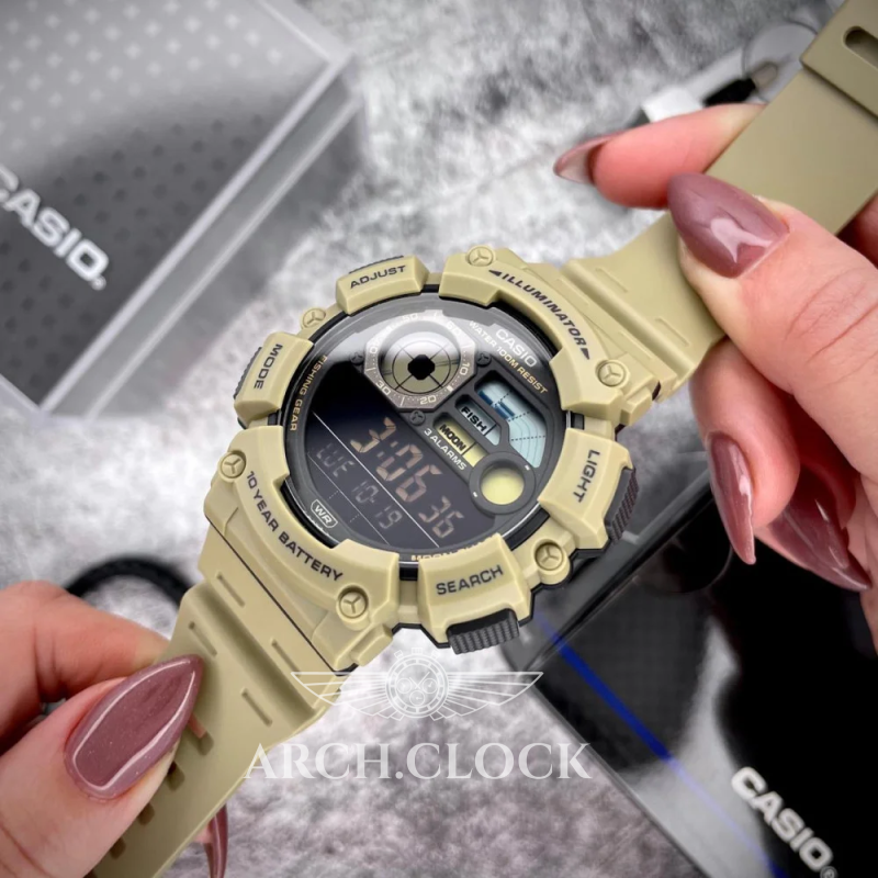 Годинник Casio WS-1500H-5B, фото 2