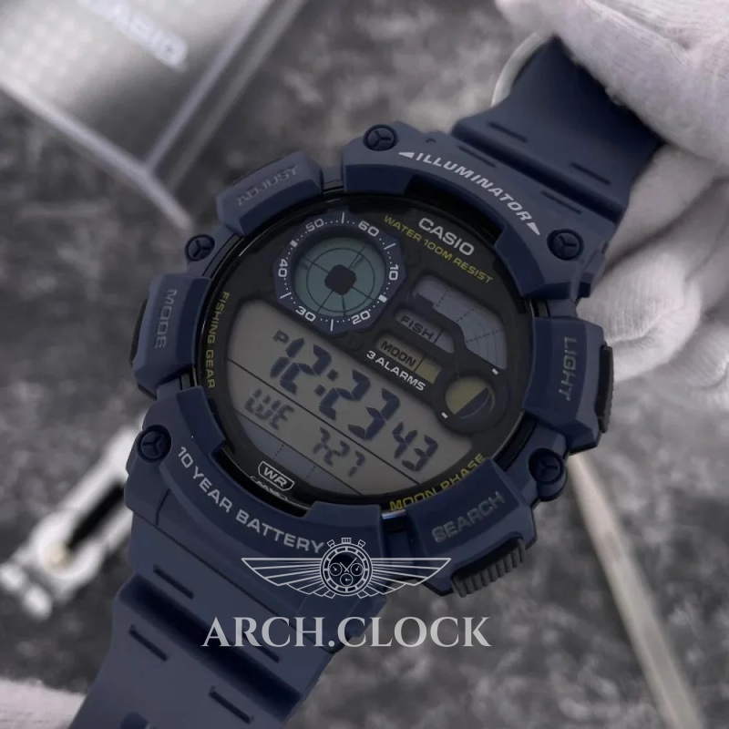 Годинник Casio WS-1500H-2A, фото 8