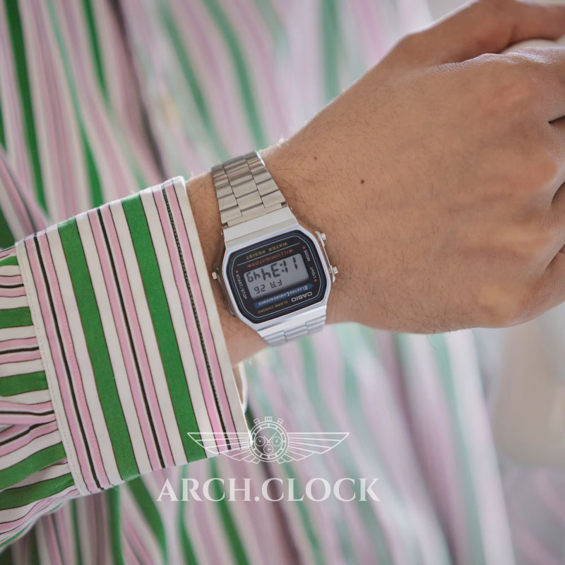Годинник Casio A168WA-1W, фото 6