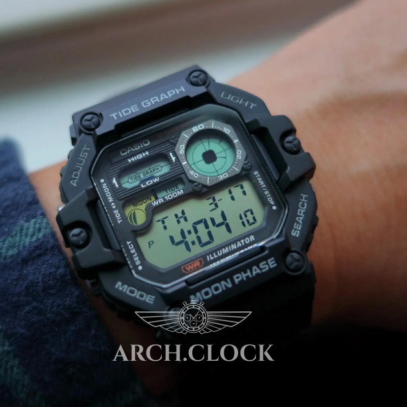 Годинник Casio WS-1700H-1A, фото 6