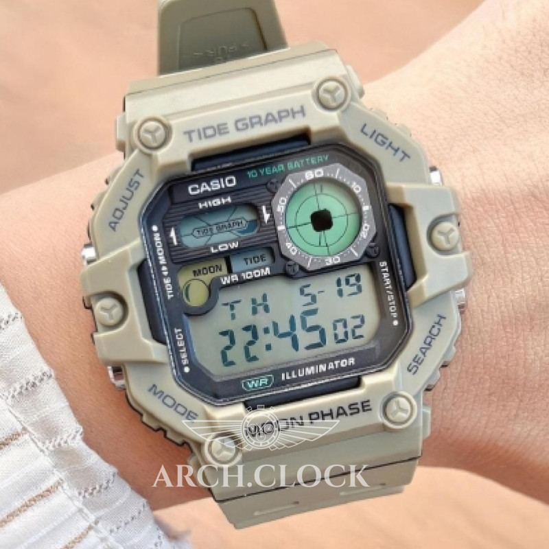 Годинник Casio WS-1700H-5A, фото 10