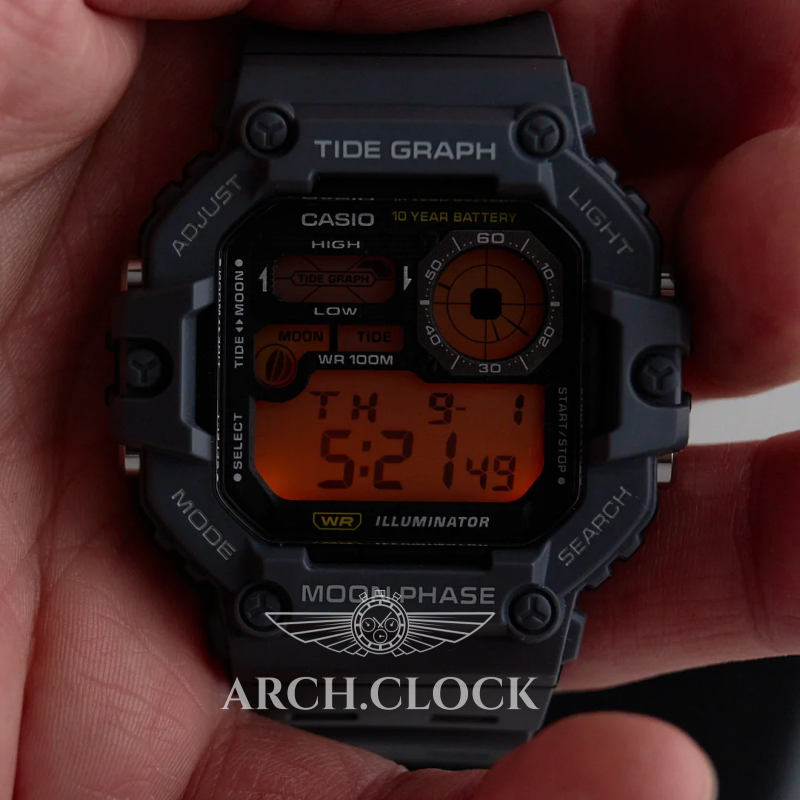 Годинник Casio WS-1700H-8A, фото 4