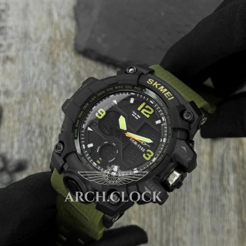 Skmei 1155 Black-Military